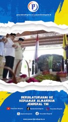 Usai Ziarah ke Makam Ayahnya, Prabowo Silaturahmi ke Kediaman Almarhum Wismoyo Arismunandar