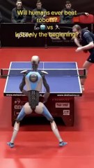 Ai robots taking over ping pong  #shorts