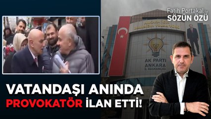 TURGUT ALTINOK “İLLA SEÇİM Mİ OLMASI GEREKİYOR” DİYEN VATANDAŞI ANINDA PROVOKATÖR İLAN ETTİ!