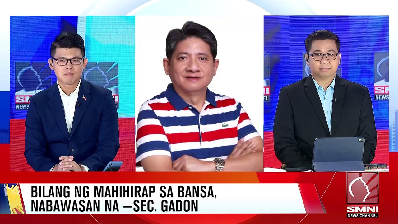 Bilang ng mahihirap sa bansa, nabawasan na —Sec. Gadon