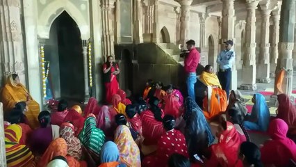 Bhojshala and installation of statue of Maa Vagdevi