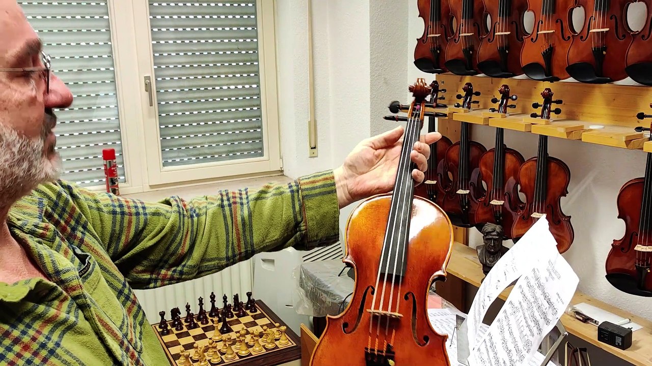 Beispielvideo Meisterkopie Violine Geige Guarneri 'Cannone' AAA-Qualität Nr.2