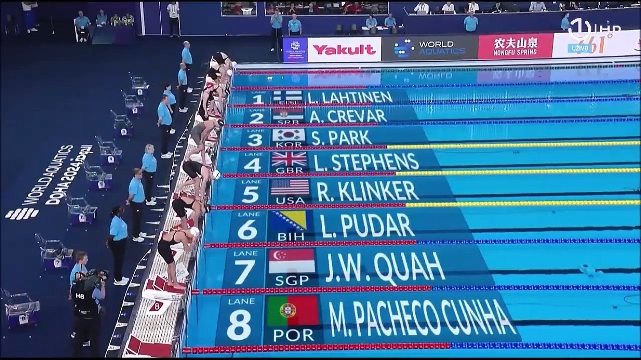 Lana Pudar WC 200m dolphin semifinal 14.02.2024