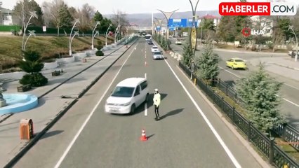 Bingöl'de trafik denetimleri devam ediyor