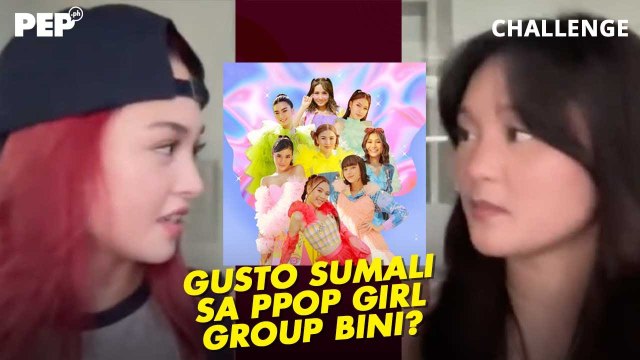 AC Bonifacio at Angela Ken, gusto maging members ng BINI? | PEP Challenge