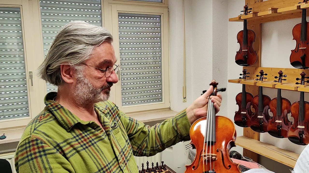 Beispielvideo Meisterkopie Violine Geige Guarneri 'Lord Wilton' A-Qualität Nr.2