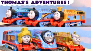 Toy Train Adventure Stories with a Lot of Thomas Trains