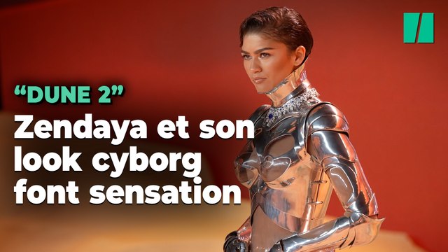 Zendaya fait l'unanimité avec son look de robot à l'avant-première de Dune 2