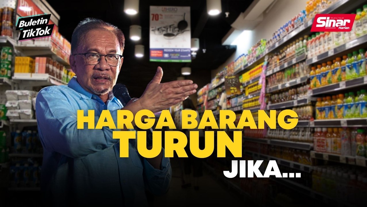 'Harga barang turun jika rompakan hasil negara dihentikan' - PM