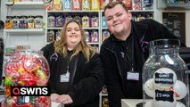 Young couple making nearly £1million a year with sweet shop they started in their living room