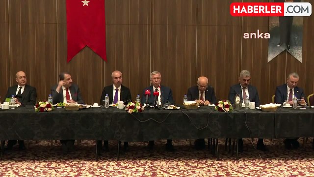 Mansur Yavaş, Gıda Toptancıları İstişare Toplantısı'na katıldı