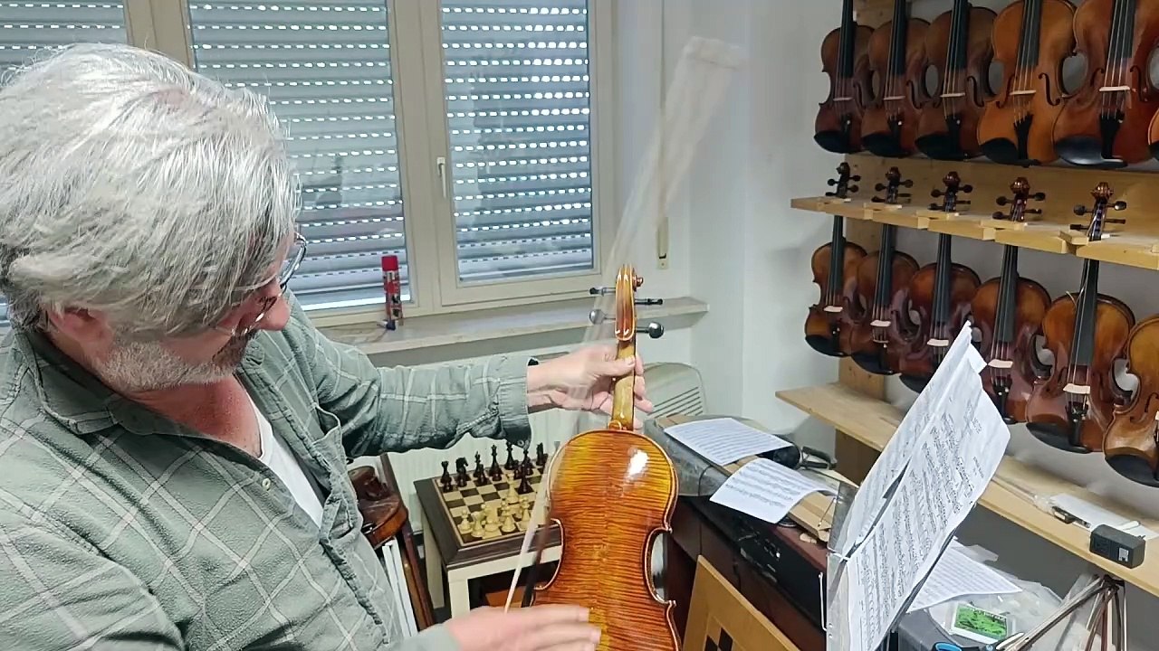 Beispielvideo Meisterkopie Violine Geige Guarneri 'Cannone' A-Qualität Nr.2