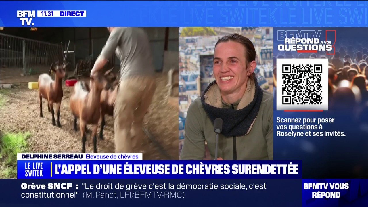 "Si tout se remet en ordre, je vais sûrement pouvoir prendre quelqu'un avec moi": Delphine, éleveuse de chèvres surendettée, garde espoir après son appel à l'aide