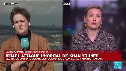Gaza : l'armée israélienne est toujours dans l'hôpital Nasser de Khan Younès, à court de carburant