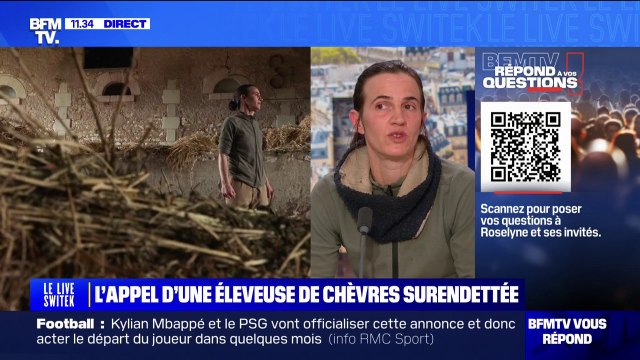 Je ne pensais pas qu'un tel élan de solidarité pouvait exister : Delphine, éleveuse de chèvres surendettée, témoigne