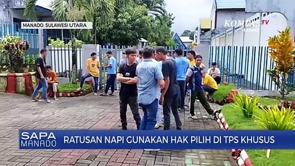 Pelaksanan Pemungutan Suara Di Lapas Manado Berjalan Lancar