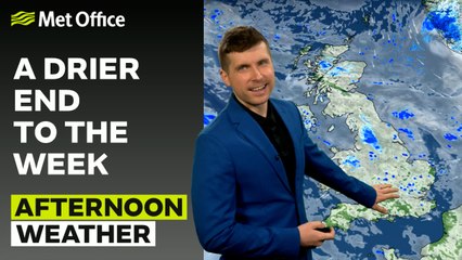 Met Office Afternoon Weather Forecast 16/02/24 – Mild, dry for many