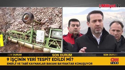 Erzincan'da işçilerin lokasyonları tespit edildi! Bakan Bayraktar son durumu paylaştı