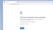 How To Fix This site can't provide a secure connection Try running Windows Network Diagnostics in Google Chrome Browser