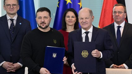 Deutschland und Ukraine schließen Sicherheitsvereinbarung