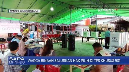 Warga Binaan Rutan Kotamobagu Salurkan Hak Pilih