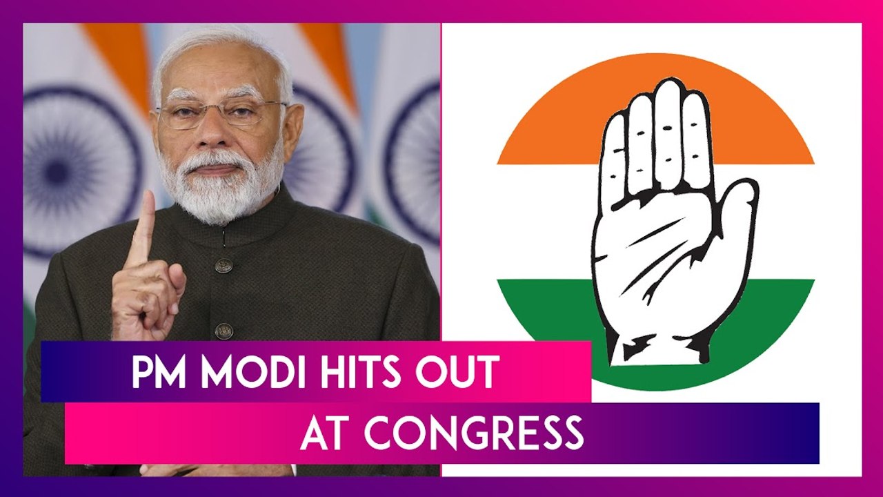 PM Modi Attacks Congress: ‘Everyone Leaving Party As It’s Trapped In Vicious Circle Of Nepotism’