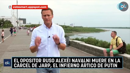El opositor ruso Alexéi Navalni muere en la cárcel de Jarp, el infierno ártico de Putin