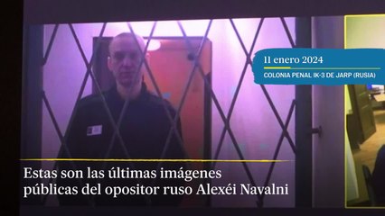 Download Video: Las últimas imágenes del opositor ruso Alexéi Navalni, que ha muerto en prisión