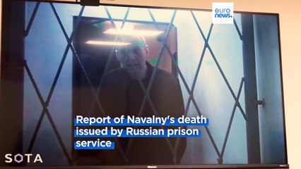 Télécharger la video: Kremlin critic Alexei Navalny has died in prison, Russian prison services announce