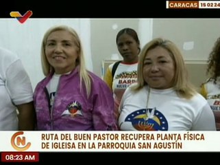 Ruta del Buen Pastor llega a la pquia. San Agustín para recuperación de la iglesia Torre Fuerte
