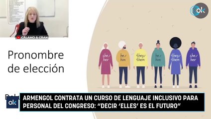 Armengol contrata un curso de lenguaje inclusivo para personal del Congreso: "Decir 'elles' es el futuro"