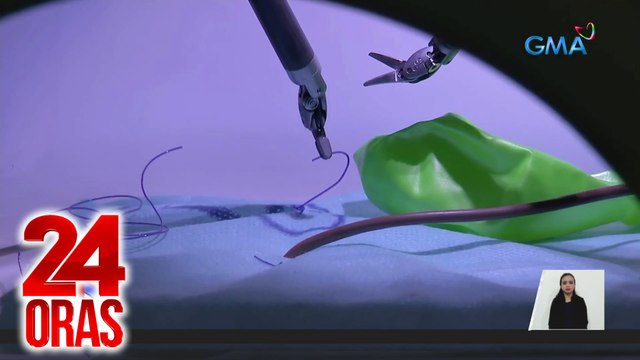 Robotic assisted surgical system na Da Vinci XI , less-invasive kaya mas mabilis ang patient recovery | 24 Oras