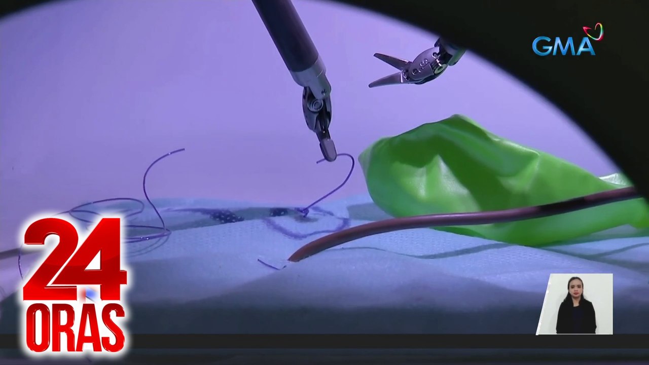 Robotic assisted surgical system na "Da Vinci XI", less-invasive kaya mas mabilis ang patient recovery | 24 Oras