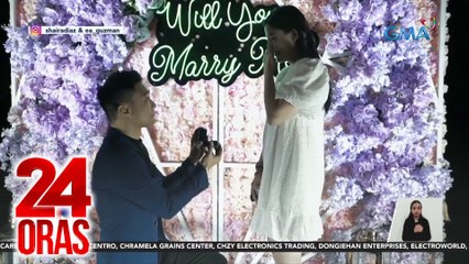 EA Guzman at Shaira Diaz, ini-reveal na 2yrs na silang engaged; Shaira: ready na ako ipagsigawan kung gaano ko siya kamahal | 24 Oras