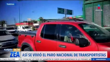 Download Video: Así se vivió el paro nacional de transportistas en México