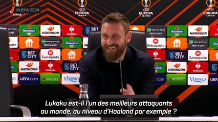 De Rossi : "Lukaku fait partie du top 8 ou 10 mondial"