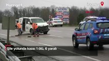 İstanbul Şile yolunda kaza: 1 ölü, 6 yaralı