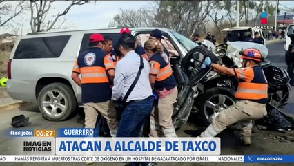 Atacan al presidente municipal de Taxco, Mario Figueroa