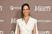 Hilary Swank says life with 10-month-old twins is 