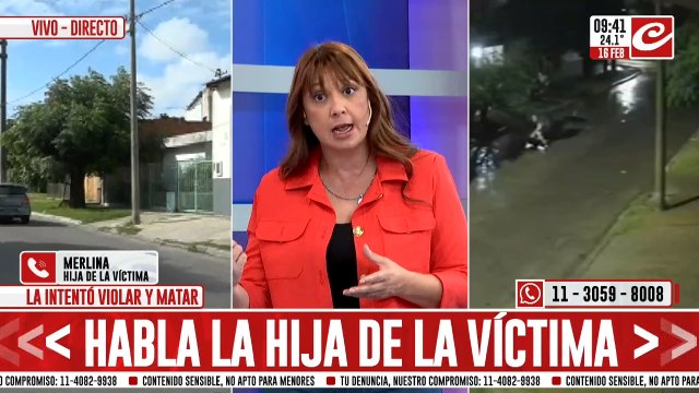 Hablamos con la hija de la víctima de violación en Quilmes