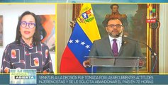 Venezuela denuncia injerencia y violación de Carta de Naciones Unidas