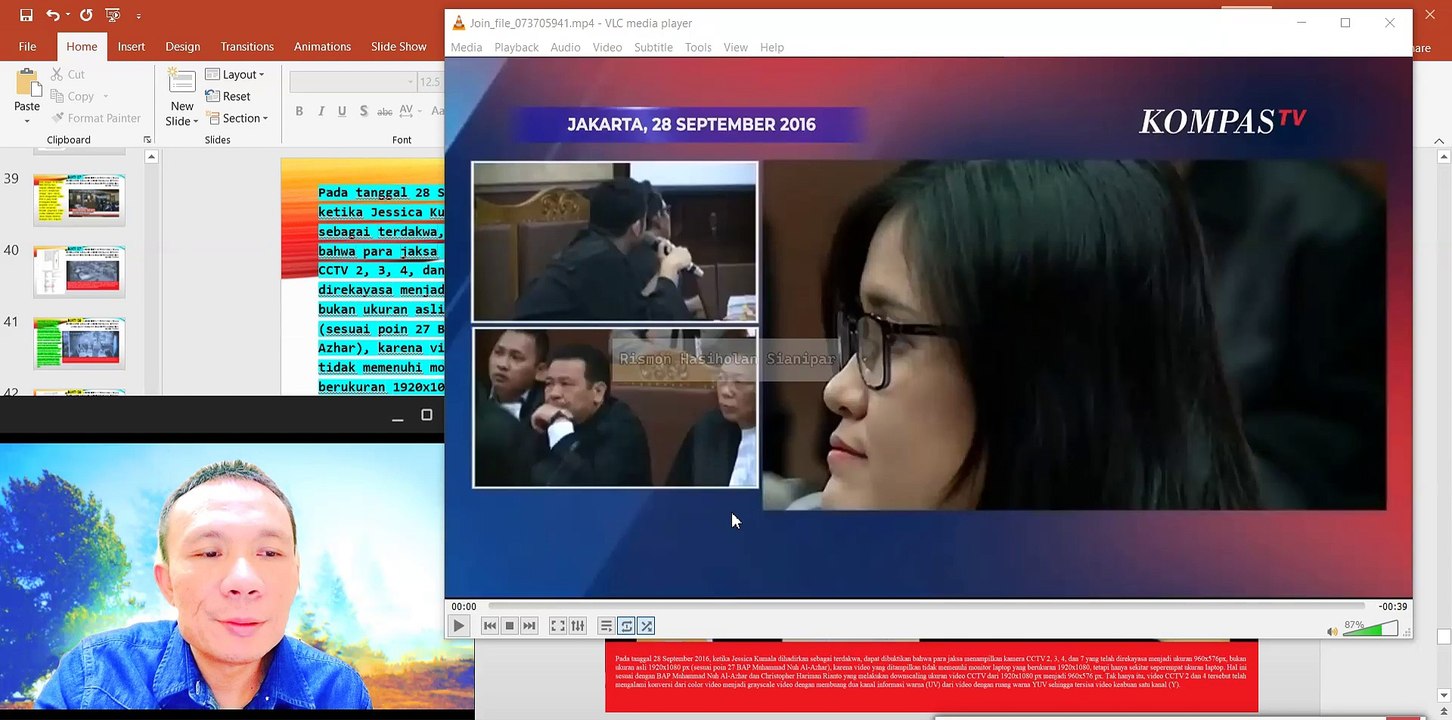 BUKTI 29: LAGI JAKSA SHANDY HANDIKA GUNAKAN VIDEO CCTV 2, 3, 4, DAN 7 REKAYASA MUHAMMAD NUH AL-AZHAR
