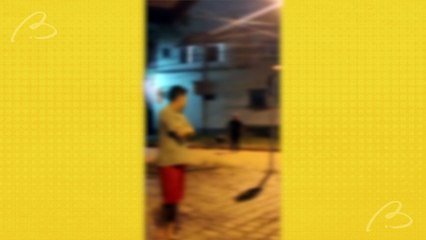 Moradores flagram briga no São Francisco, em Curitiba