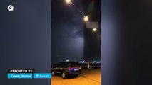 Very violent storms and flooding in Oman and Kuwait.