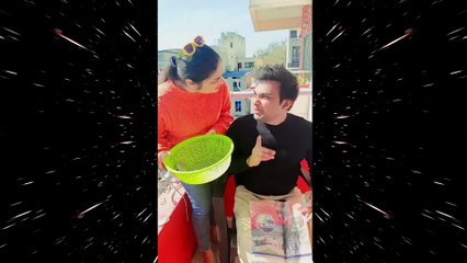 Husband Rock Wife Shock  Must Watch  #comedy #funnycouple  #twist #viral #shorts