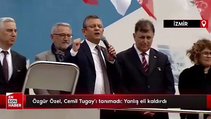 Özgür Özel, Cemil Tugay’ı tanımadı: Yanlış eli kaldırdı