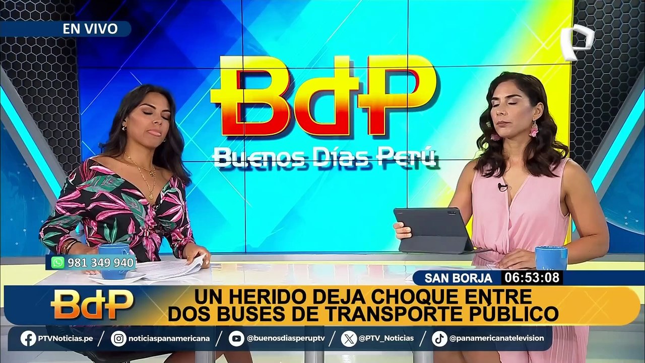 Accidente en Manchay: bus se despista y deja grave a trabajadora municipal