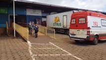 Homem fica ferido ao sofrer queda em empresa nas margens da BR-467