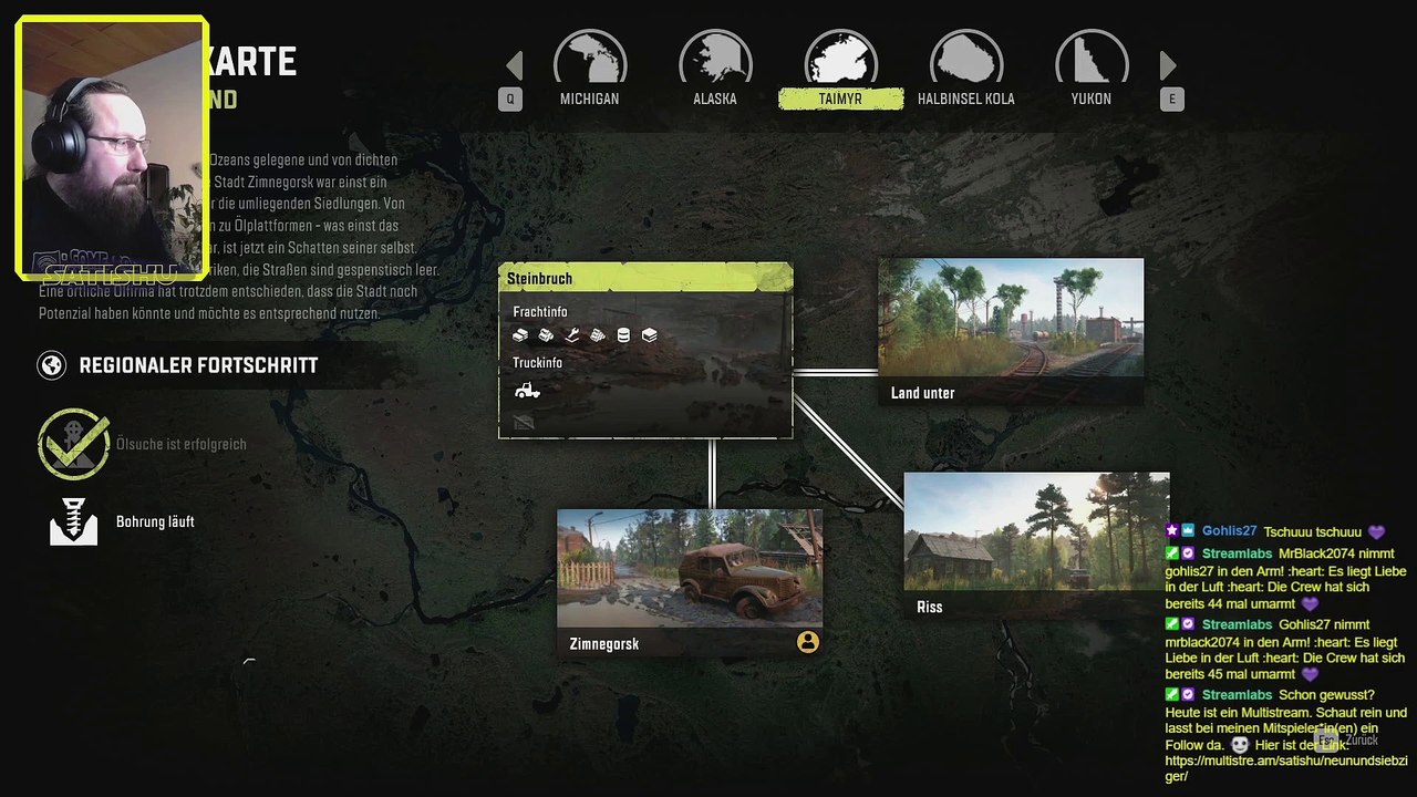 Große Container wollen bewegt werden. SnowRunner #221