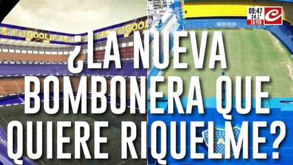 Riquelme propone ampliar la Bombonera para potenciar a Boca ⚽